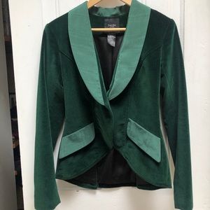 Smythe Vestes velvet blazer jacket sz